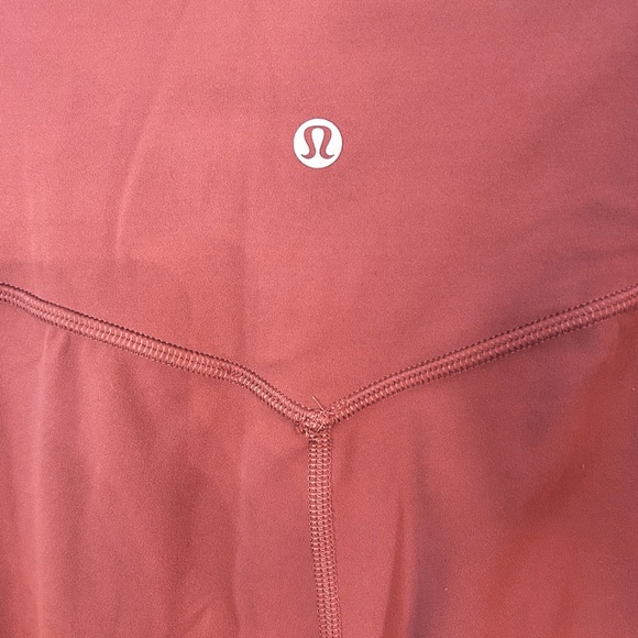 Lululemon Align Wide Leg Crop 23"- Soft Cranberry/ Size 4 - Picture 7 of 9